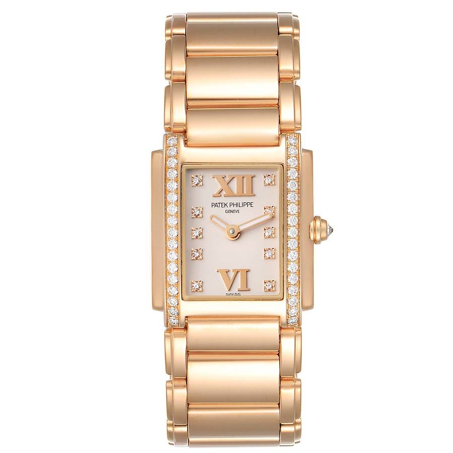 Patek Philippe Twenty~4 - 22.0 x 26.3 MM - Rose Gold - 4908R nyc watcher nyc watches