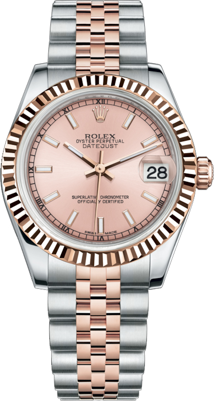 Rolex Datejust - 31 MM - Steel and Rose Gold - 178271-0005 nyc watcher nyc watches