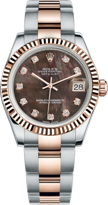 Rolex Datejust - 31 MM - Steel and Rose Gold - 178271-0054 nyc watcher nyc watches