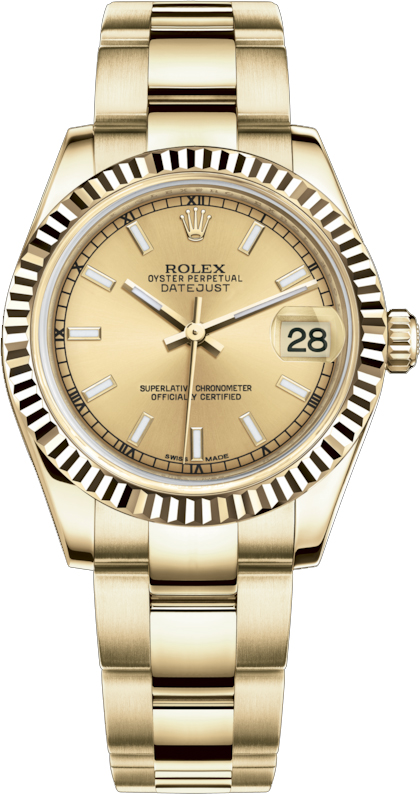 Rolex Datejust - 31 MM - Yellow Gold - 178278-0070 nyc watcher nyc watches