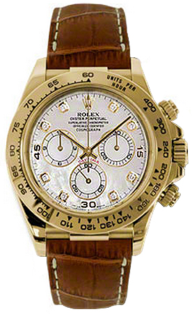 Rolex Cosmograph Daytona - 40 MM - Yellow Gold - 116518 whmopd nyc watcher nyc watches