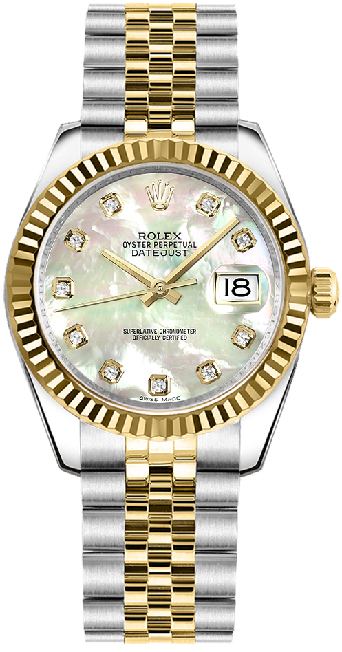 Rolex Datejust - 31 MM - Steel and Yellow Gold - 178273 mopdj nyc watcher nyc watches