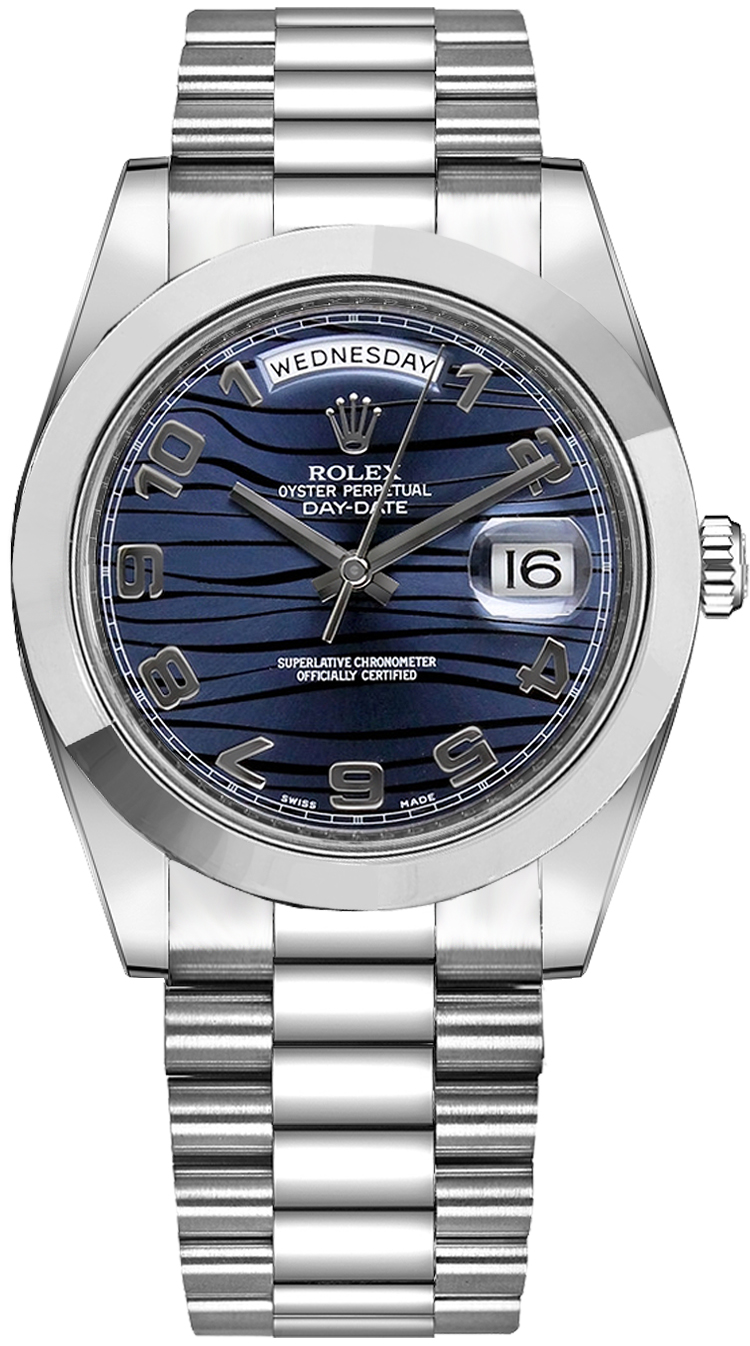 Rolex - Day Date - Platinum - 41 MM - 218206 bln nyc watcher nyc watches