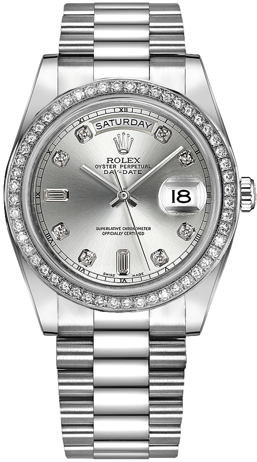 Rolex Day-Date - 41 MM - White Gold - 218349 sld nyc watcher nyc watches