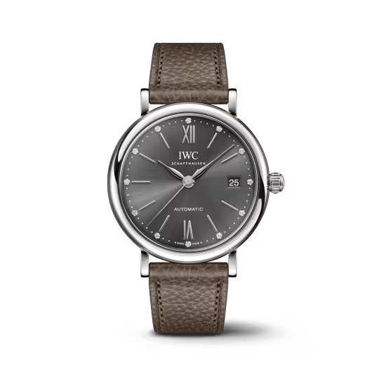 IWC Portofino - Steel - 37 MM - Grey Dial - IW458603nyc watcher nyc watches