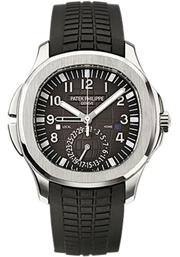 Patek Philippe Aquanaut - Travel Time - 40.8MM - Steel - 5164A-001 nyc watcher nyc watches