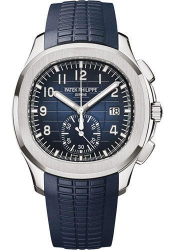 Patek Philippe Aquanaut - Chronograph - 42.2MM - White Gold - 5968G-001 nyc watcher nyc watches