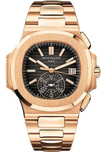 Patek Philippe Nautilus - 40.5 MM - Rose Gold - 5980/1R-001 nyc watcher nyc watches