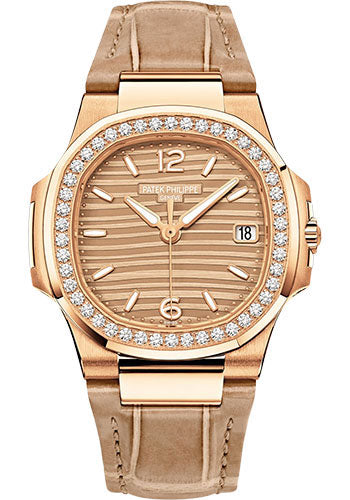 Patek Philippe Nautilus - 32MM - Yellow Gold - 7010R-012 nyc watcher nyc watches