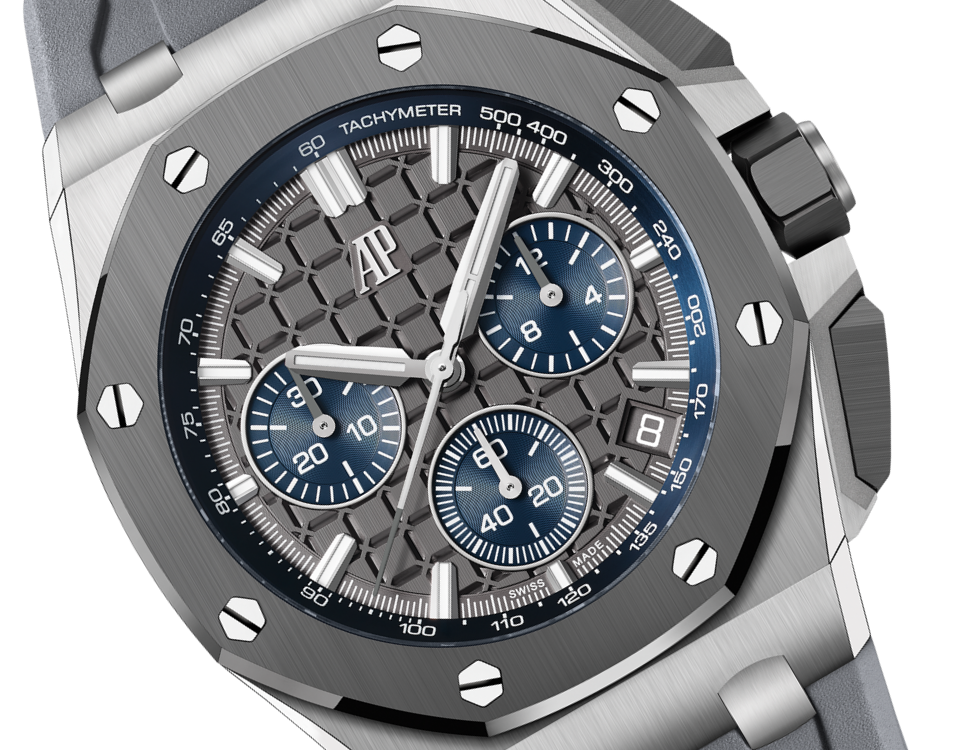 Audemars Piguet Royal Oak Offshore Titanium Selfwinding Chronograph 43 MM - Grey Rubber Strap - Grey Dial - 26420IO.OO.A009CA.01
