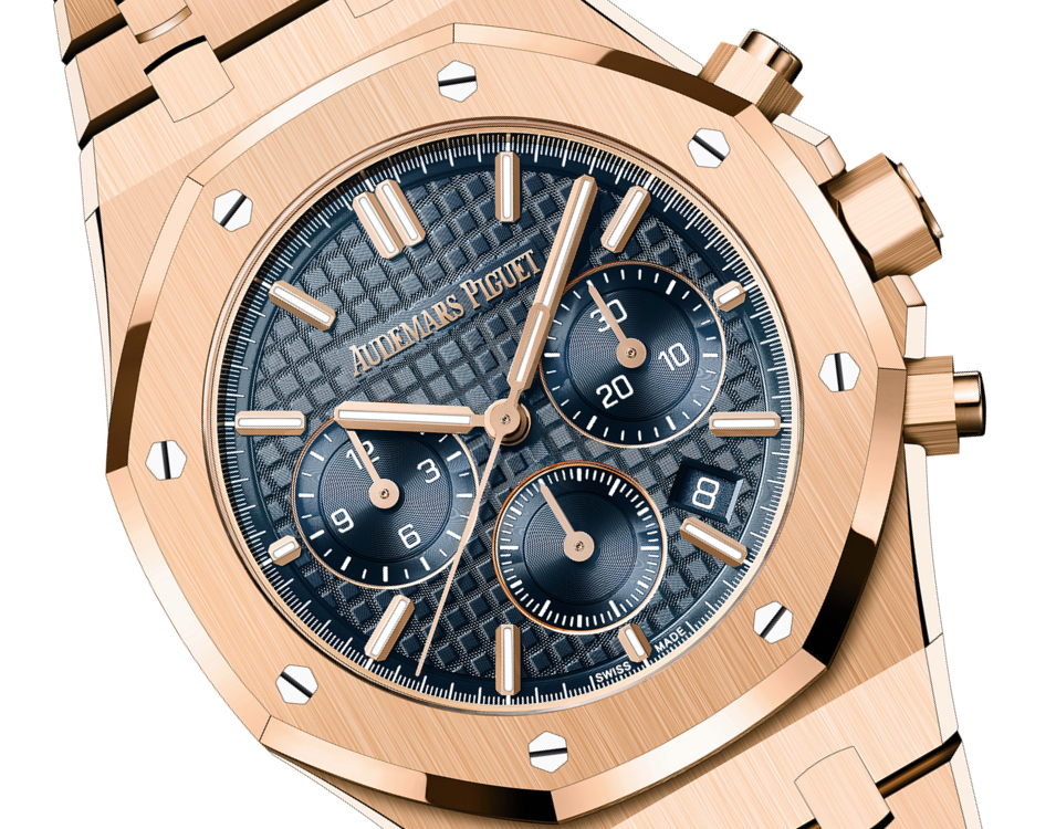 Audemars Piguet - Royal Oak - Chronograph - 38 MM - Rose Gold - 26715OR.OO.1356OR.01 nyc watcher nyc watches