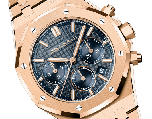 Audemars Piguet - Royal Oak - Chronograph - 38 MM - Rose Gold - 26715OR.OO.1356OR.01 nyc watcher nyc watches