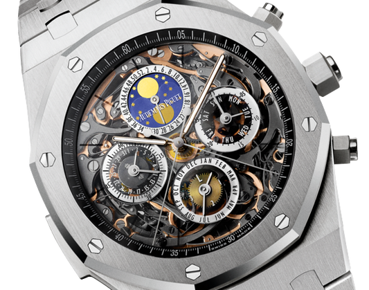 Audemars Piguet Royal Oak Titanium Openworked Grande Complication 44 MM - Titanium Bracelet - Openworked Dial - 26065IS.OO.1105IS.01