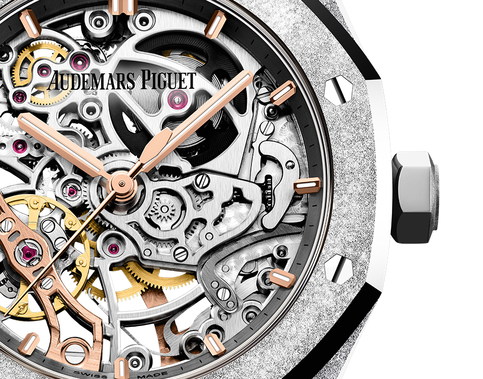 Audemars Piguet Royal Oak White Gold DAudemars Piguet - Royal Oak - 37 MM - White Gold - 15466BC.GG.1259BC.01 nyc watcher nyc watches