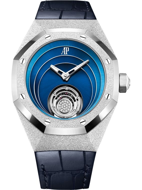 Audemars Piguet - Royal Oak - Tourbillon - White Gold - 38.5 MM - 26630BC.GG.D326CR.01 nyc watcher nyc watches