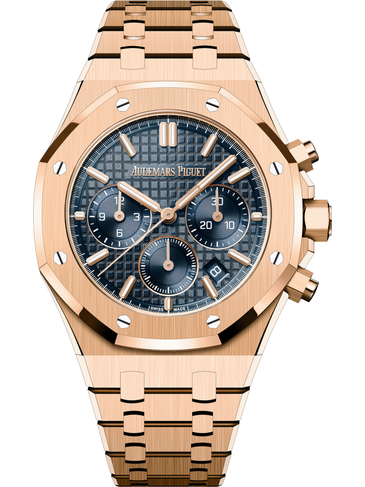 Audemars Piguet - Royal Oak - Chronograph - 38 MM - Rose Gold- 26715OR.OO.1356OR.01 nyc watcher nyc watches