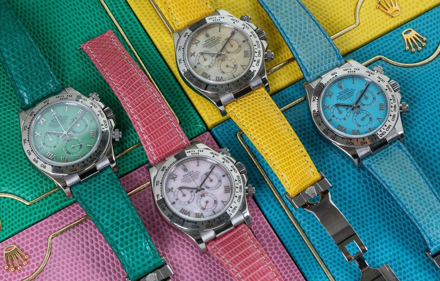 Unlocking Time: The Rare and Cheerful Rolex Daytona Beach Collection