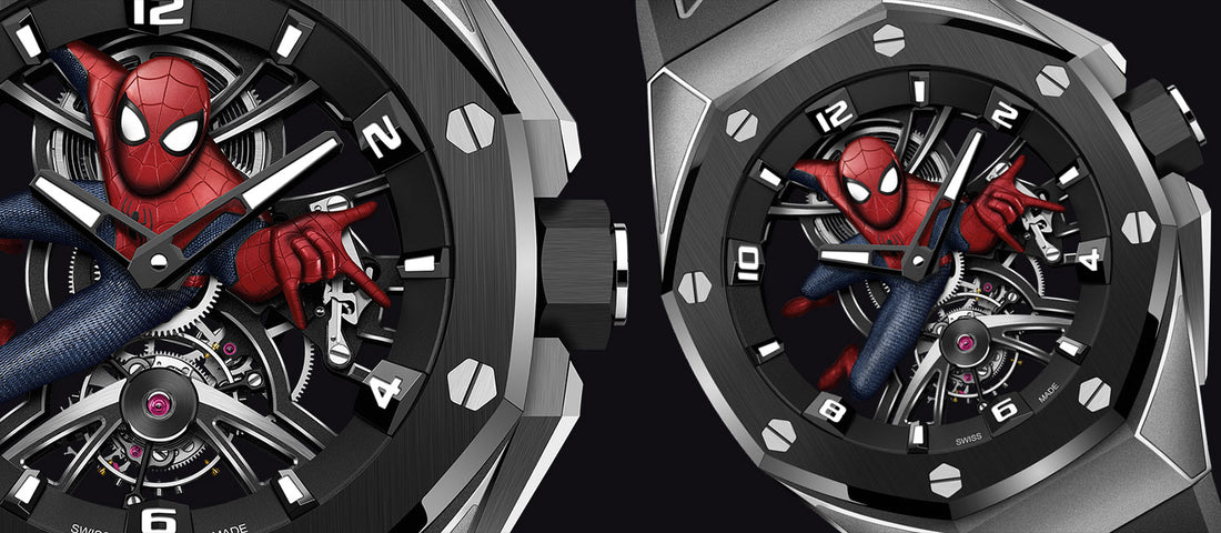 Unleash Your Inner Superhero: The Royal Oak Concept Tourbillon Spider-Man is Worth Every Penny