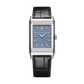 JLC - Reverso Tribute Enamel Monet "The Doge's Palace" - Limited Edition - 45.6 MM x 27.4 MM - White Gold - Blue Guilloché Enamel Dial - Black Leather Strap - Q39334M6