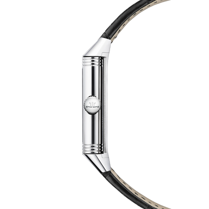 JLC - Reverso Tribute Enamel Monet "The Grand Canal" - Limited Edition - 45.6 MM x 27.4 MM - White Gold - Green Guilloché Enamel Dial - Black Leather Strap - Q39334M5