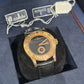 Corum Romvlvs - 41 MM Rose Gold - Black Dial - Black Leather Strap - 02.0002