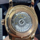 Corum Romvlvs - 41 MM Rose Gold - Black Dial - Black Leather Strap - 02.0002