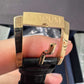 Corum Romvlvs - 41 MM Rose Gold - Black Dial - Black Leather Strap - 02.0002