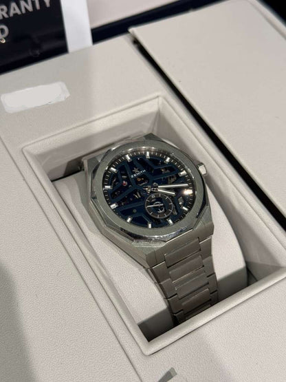 Zenith DEFY Skyline Skeleton - 41 MM - Stainless Steel - Blue Dial - 03.9300.3620/79.I001