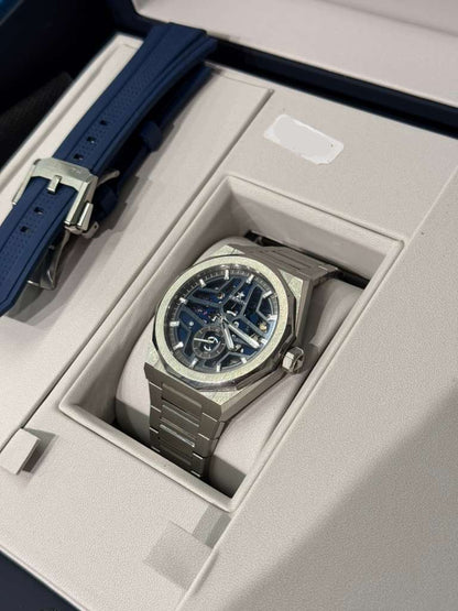 Zenith DEFY Skyline Skeleton - 41 MM - Stainless Steel - Blue Dial - 03.9300.3620/79.I001