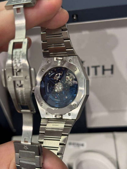 Zenith DEFY Skyline Skeleton - 41 MM - Stainless Steel - Blue Dial - 03.9300.3620/79.I001
