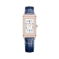 JLC - Reverso One "Hibiscus Syriacus" Limited Edition - 40 MM x 20 MM - Rose Gold - Mother-Of-Pearl Dial - Diamond-Set Case - Blue Leather Strap - Q3292424