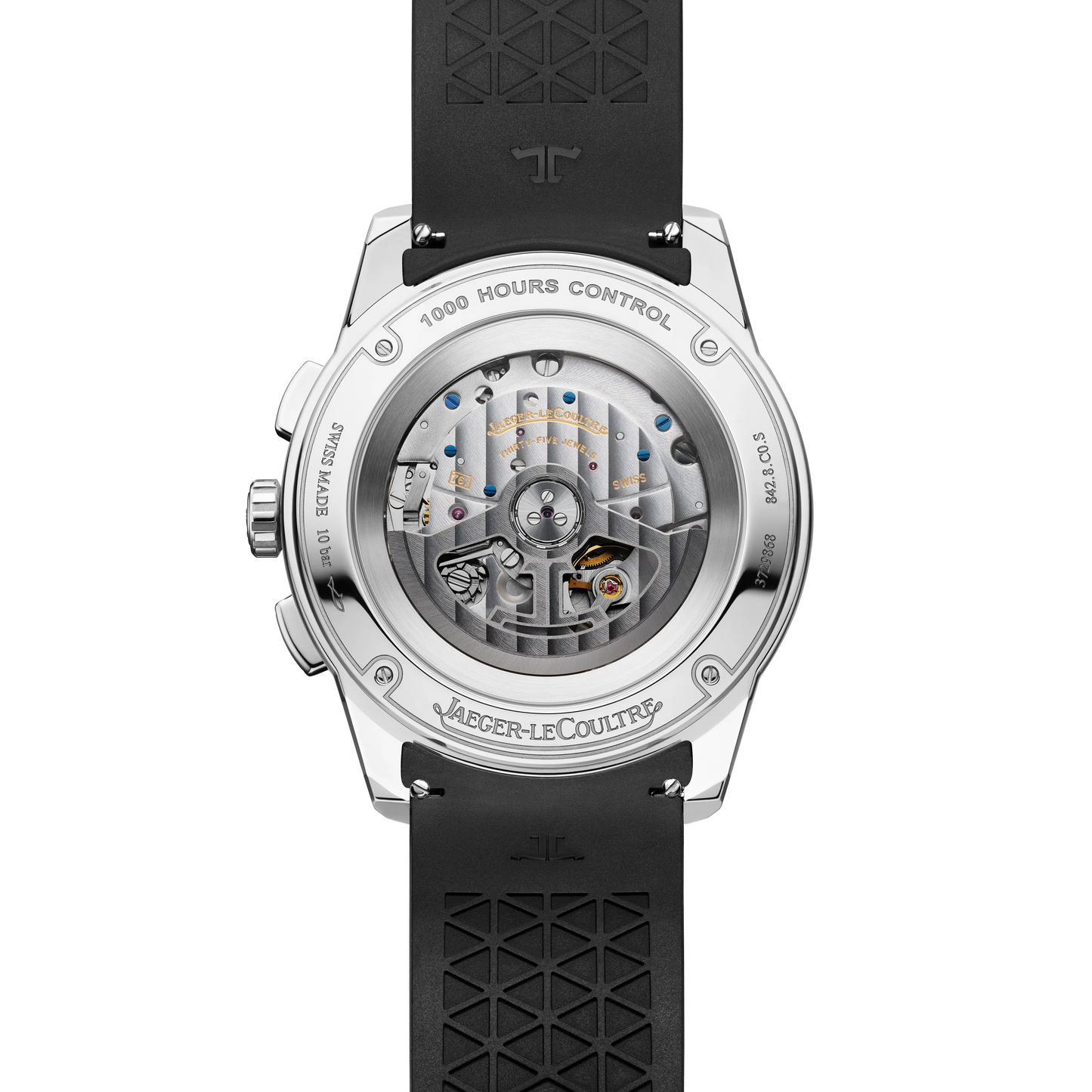 JLC - Polaris Chronograph - 42 MM - Stainless Steel - Ocean Gray Dial - Black Rubber Strap - Q9028651