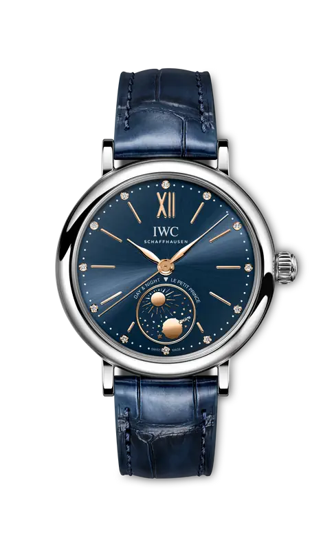 IWC Portofino Automatic Day & Night 34 Le Petit Prince - Steel - 34 MM - Blue Dial - IW459806