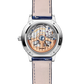 JLC - Rendez-Vous Dazzling Moon - 36 MM - White Gold - Mother-Of-Pearl Diamond-Set Dial - Diamond Bezel - Blue Leather Strap - Q3523570