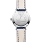 JLC - Rendez-Vous Date - 29 MM - Stainless Steel - Silvered-Gray Dial - Diamond Bezel - Blue Leather Strap - Q3408531