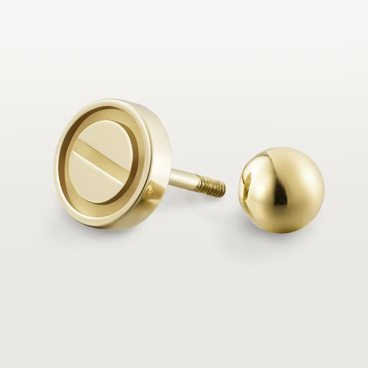 Cartier Love Single Earring - Yellow Gold - B8301421