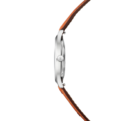 JLC - Master Control Classic - Limited Edition - 36 MM - Stainless Steel - Silvered-Gray Dial - Ostrich Leather Strap - Q4008520