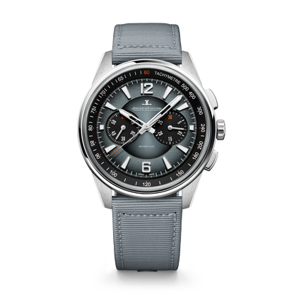 JLC - Polaris Chronograph - 42 MM - Stainless Steel - Ocean Gray Dial - Black Rubber Strap - Q9028651