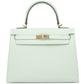 Hermès Kelly Sellier 25 - Vert Peppermint - Epsom - Permabrass Hardware - K25VPEPMB