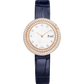 Piaget Possession - Rose Gold 29 MM - Blue Leather Strap - Diamond Bezel - White Mother-Of-Pear Dial - G0A46063