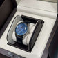 Glashütte PanoMaticLunar - 40 MM - Stainless Steel - Blue Dial - Blue Leather Strap - 1-90-02-46-32-35