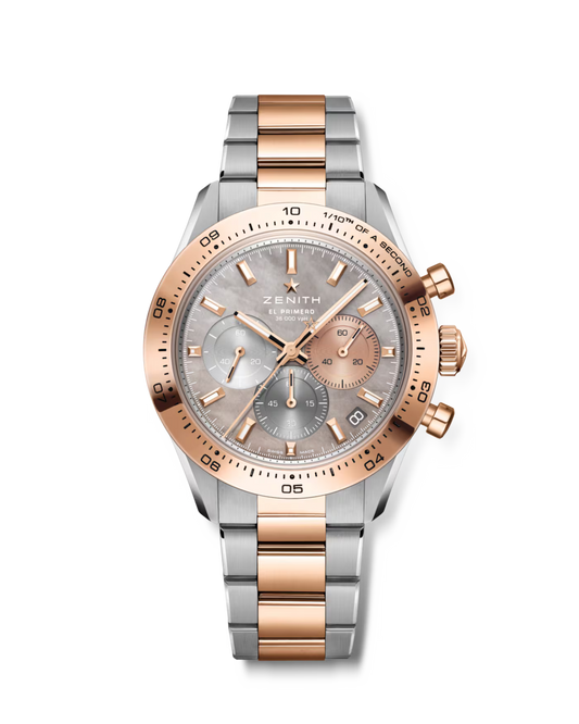 Zenith Chronomaster Sport - Limited Edition - 41 MM -  Steel & Rose Gold - Mother-Of-Pearl Dial - 51.3102.3600/01.M3100