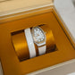 Bvlgari Serpenti Spiga - 35 MM - White Ceramic - White Dial - 102613
