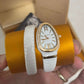 Bvlgari Serpenti Spiga - 35 MM - White Ceramic - White Dial - 102613