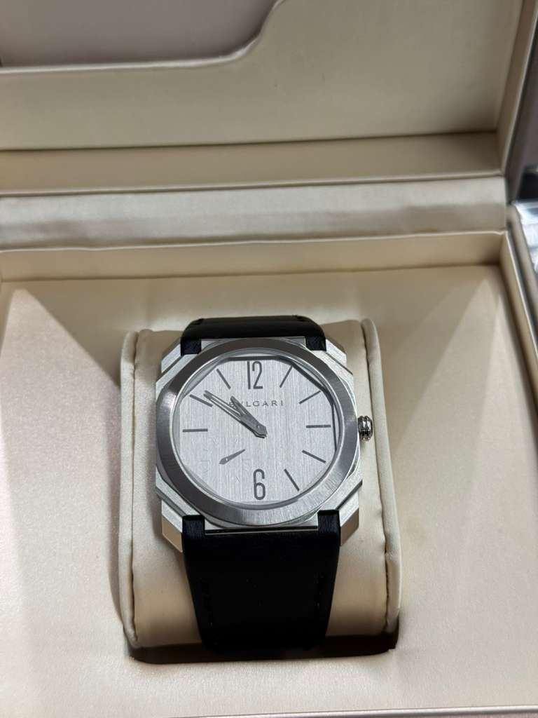 Bvlgari Octo Finissimo - 40 MM - Titanium - Silver Dial - 102711