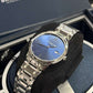Baumé & Mercier Classima - Stainless Steel - 40 MM - Blue Dial - 10382