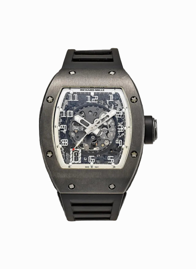 Richard Mille - Black DLC Titanium - RM 010 TI DLC