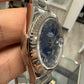 Rolex Stainless Steel and White Gold Datejust 41 Date Watch - 41 MM - Oyster Bracelet - Fluted Bezel - Blue Roman Dial - 116334-0004