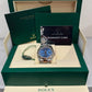 Rolex Stainless Steel and White Gold Datejust 41 Date Watch - 41 MM - Oyster Bracelet - Fluted Bezel - Blue Roman Dial - 116334-0004