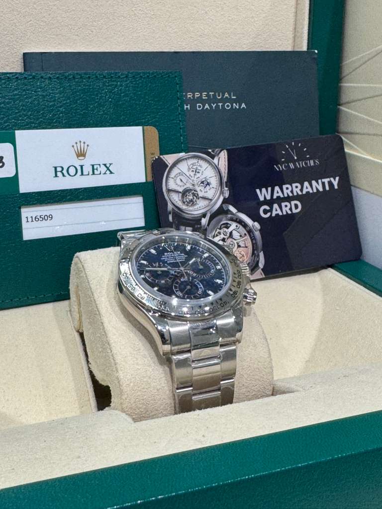 Rolex Cosmograph Daytona - 40 MM - White Gold - 116509-0071